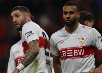 Josha Vagnoman (rechts im Bild) fällt aus.