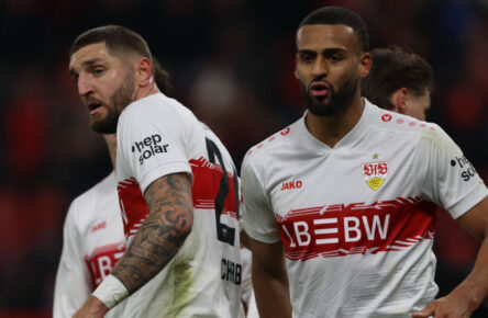 Josha Vagnoman (rechts im Bild) fällt aus.