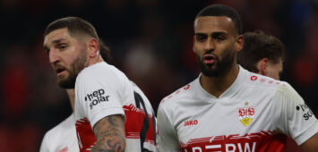 Josha Vagnoman (rechts im Bild) fällt aus.