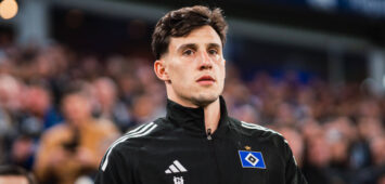 Nicolas Capaldo könnte bald wieder für den HSV auf dem Platz stehen.