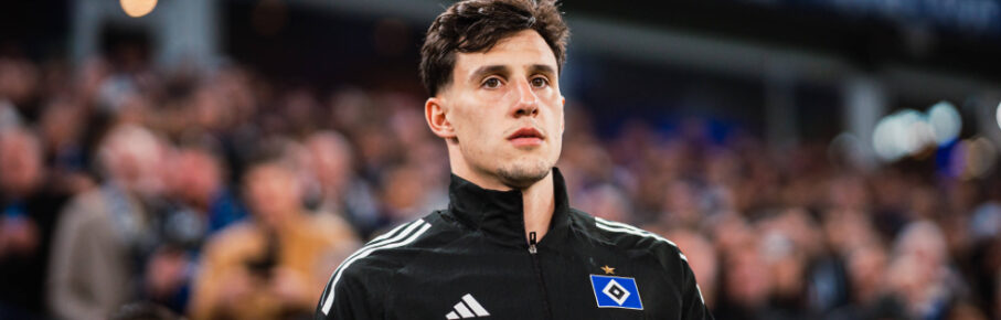 Nicolas Capaldo könnte bald wieder für den HSV auf dem Platz stehen.