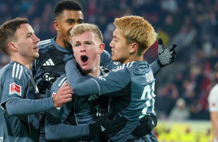 Eintracht Frankfurt: Jonathan Burkardt, Ritsu Doan & Co. jubeln