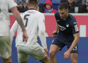 Tim Lemperle gab gegen St. Pauli sein Comeback für die TSG Hoffenheim.