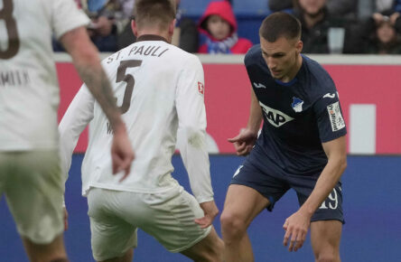 Tim Lemperle gab gegen St. Pauli sein Comeback für die TSG Hoffenheim.