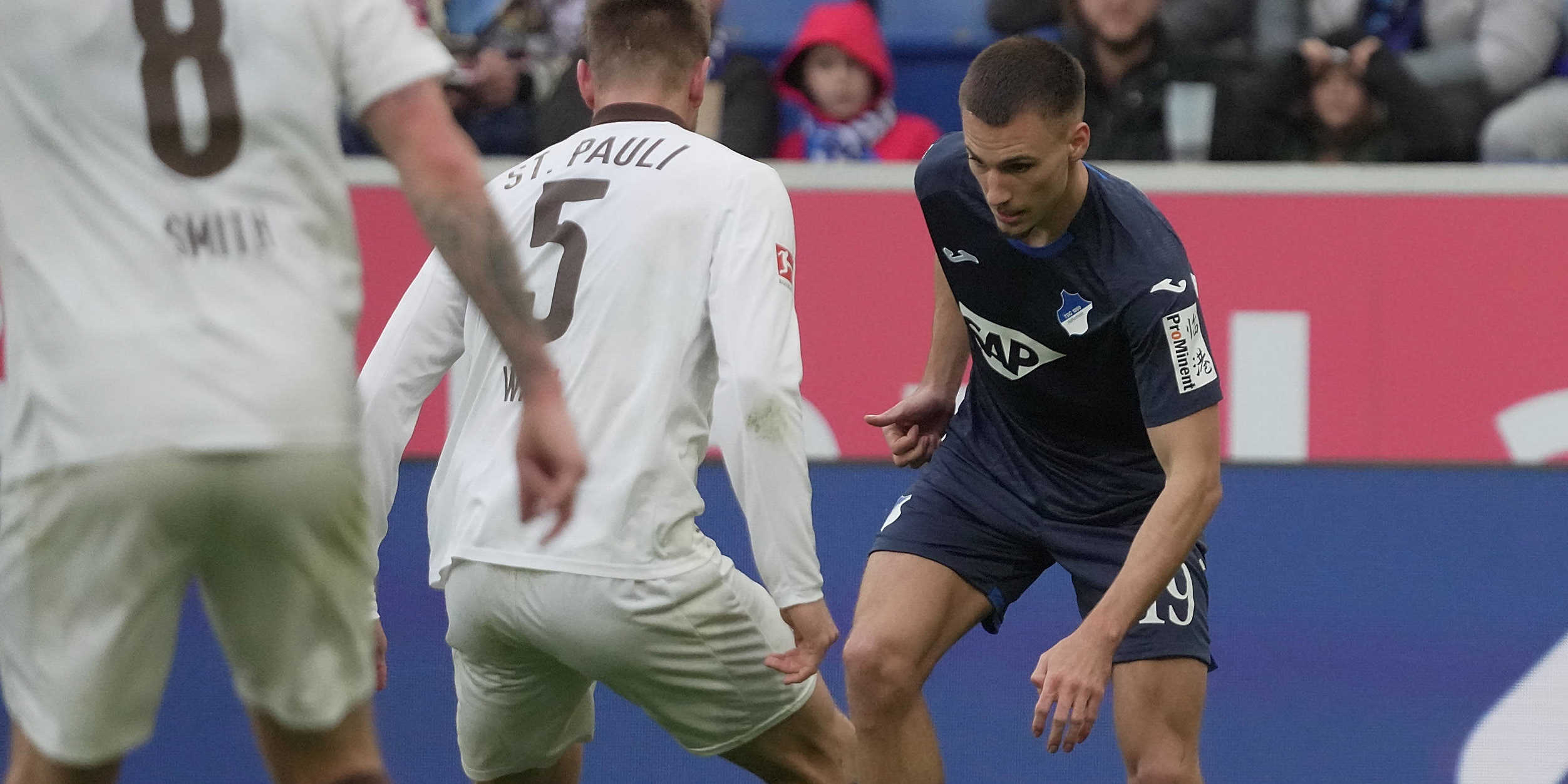 Tim Lemperle gab gegen St. Pauli sein Comeback für die TSG Hoffenheim.