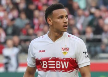 Luca Jaquez vom VfB Stuttgart