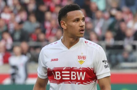 Luca Jaquez vom VfB Stuttgart