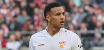 Luca Jaquez vom VfB Stuttgart