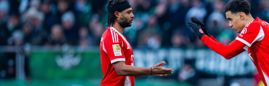 Bayern-Stars mit Stammplatzansprüchen: Jamal Musiala (r.) und Serge Gnabry