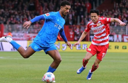 Bei Bayer Leverkusen vor dem Comeback: Loic Bade (hier gegen Union Berlin)