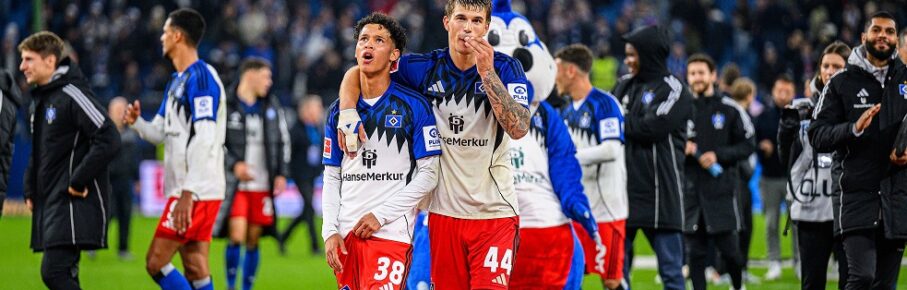 Fußball I Herren I Saison 2025-2026 I Bundesliga I 6. Spieltag I Hamburger SV - 1. FSV Mainz 05 I 05.10.2025 Alexander Rossing-Lelesiit 38, Hamburger SV, Luka Vuskovic 44, Hamburger SV Hamburg Volksparkstadion Hamburg Deutschland *** Soccer I Men I Season 2025 2026 I Bundesliga I 6 Matchday I Hamburger SV 1 FSV Mainz 05 I 05 10 2025 Alexander Rossing Lelesiit 38, Hamburger SV , Luka Vuskovic 44, Hamburger SV Hamburg Volksparkstadion Hamburg Germany Copyright: xLobecax/xHenningxRohlfsx