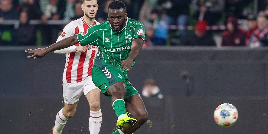 Könnte doch noch mal für Werder Bremen auflaufen: Victor Boniface (hier gegen den 1. FC Köln)