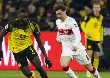 Angelo Stiller vom VfB Stuttgart