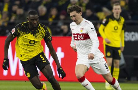 Angelo Stiller vom VfB Stuttgart