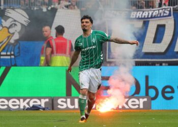 Cameron Puertas trifft für Werder Bremen gegen den HSV
