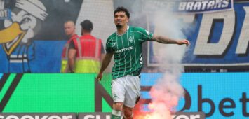 Cameron Puertas trifft für Werder Bremen gegen den HSV