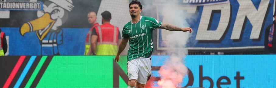 Cameron Puertas trifft für Werder Bremen gegen den HSV