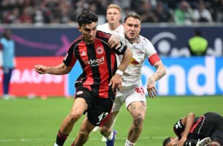 Can Uzun von Eintracht Frankfurt gegen RB Leipzig