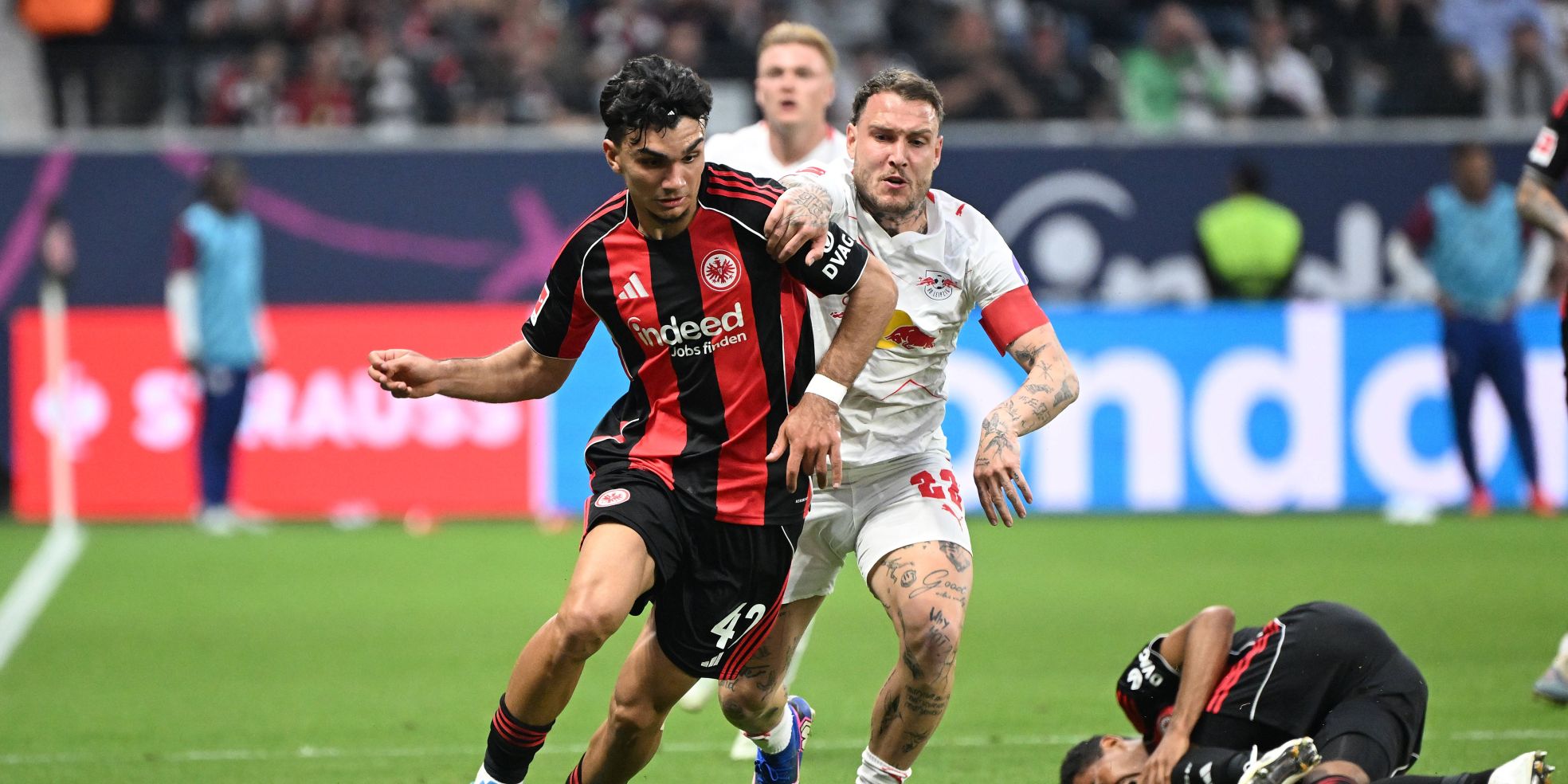 Can Uzun von Eintracht Frankfurt gegen RB Leipzig