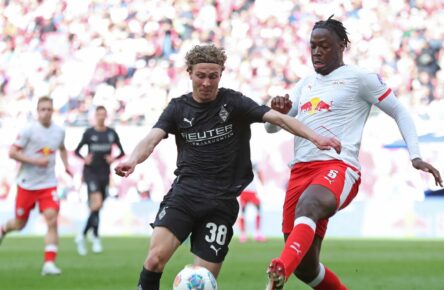 El Chadaille Bitshiabu überzeugt für RB Leipzig