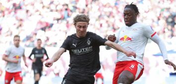 El Chadaille Bitshiabu überzeugt für RB Leipzig