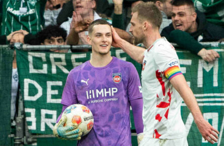 Frank Feller bei seinem bisher einzigen Saisoneinsatz für Heidenheim.