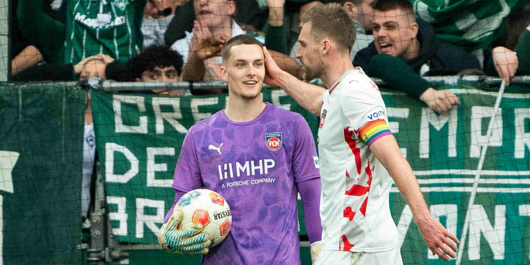 Frank Feller bei seinem bisher einzigen Saisoneinsatz für Heidenheim.