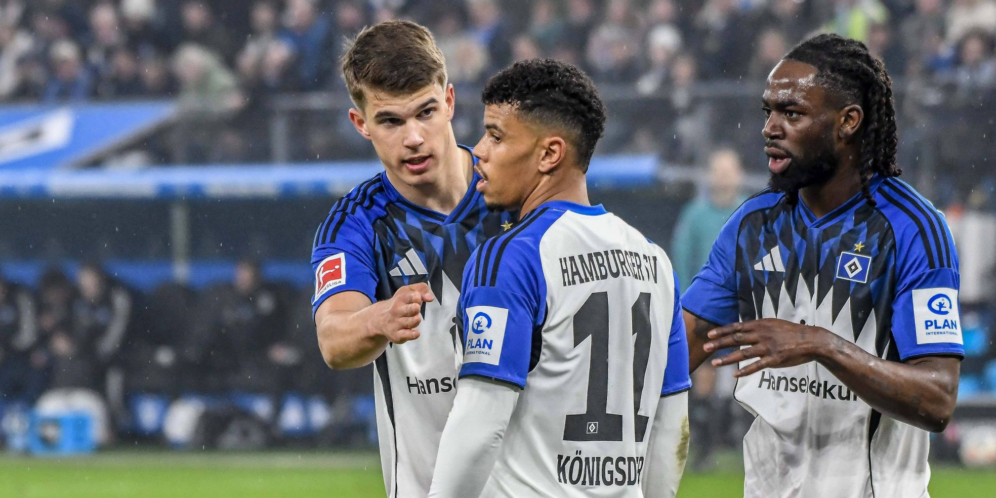 HSV: Luka Vuskovic und Ransford Königsdörffer in der Usernothilfe