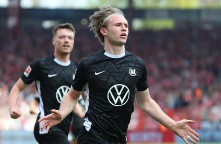 Patrick Wimmer vom VfL Wolfsburg