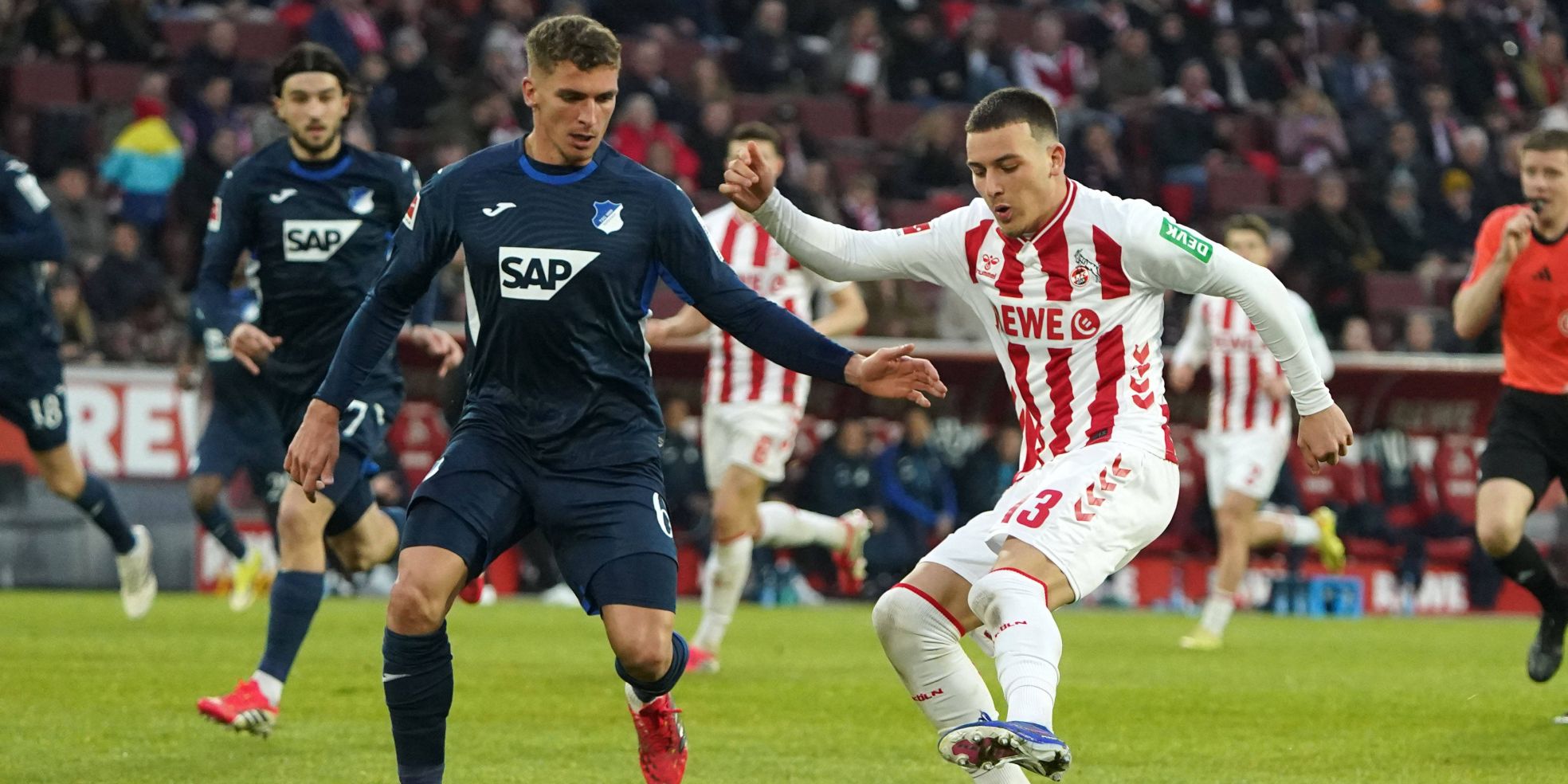 Said El Mala im Spiel 1. FC Köln gegen TSG Hoffenheim