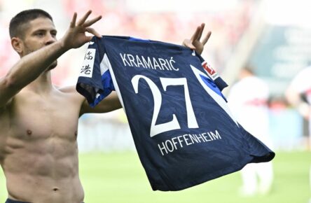 Andrej Kramaric von der TSG Hoffenheim