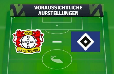 Bayer Leverkusen - HSV: Voraussichtliche Aufstellungen