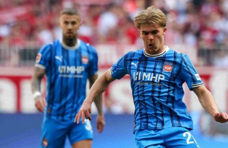 Hennes Behrens überzeugt als Leihspieler von der TSG Hoffenheim in Heidenheim.