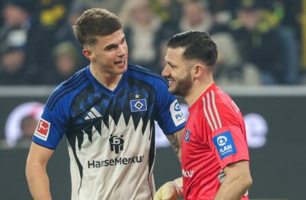 HSV: Luka Vuskovic und Daniel Heuer Fernandes