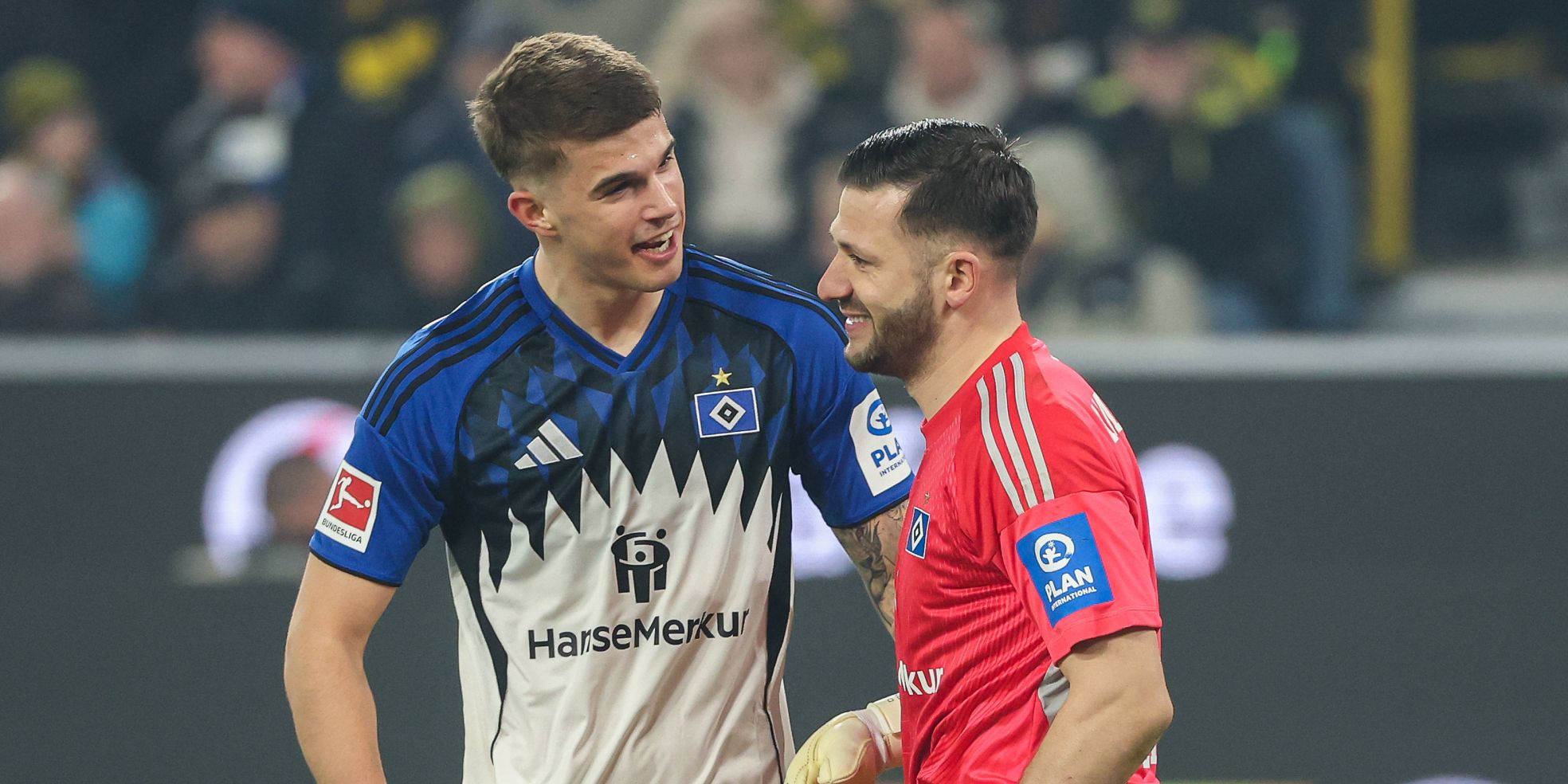 HSV: Luka Vuskovic und Daniel Heuer Fernandes