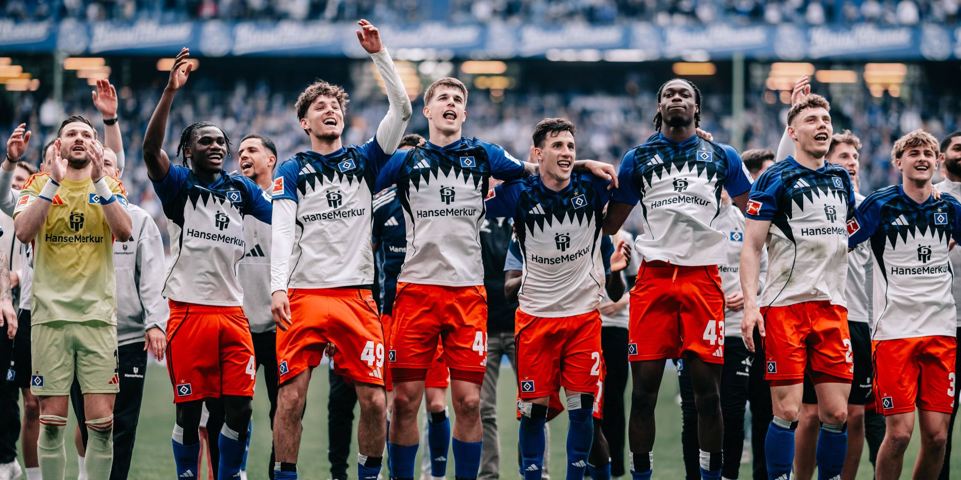 Der HSV gewinnt sein letztes Heimspiel 2025/26