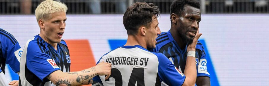 HSV: Albert Grönbaek, Nicolas Capaldo, Bakery Jatta