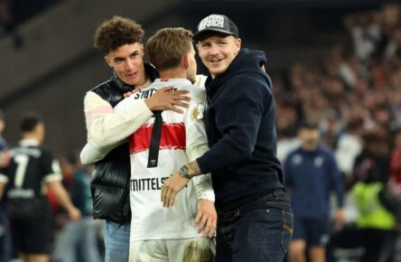 Finn Jeltsch (rechts im Bild) kann im Saisonfinale wieder beim VfB mitwirken.