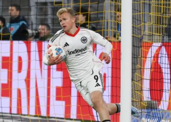 Jonathan Burkardt von Eintracht Frankfurt