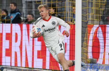 Jonathan Burkardt von Eintracht Frankfurt