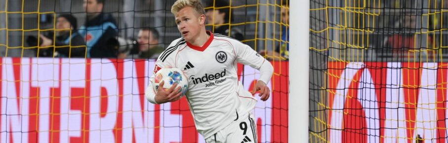 Jonathan Burkardt von Eintracht Frankfurt