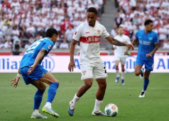 Nikolas Nartey vom VfB Stuttgart