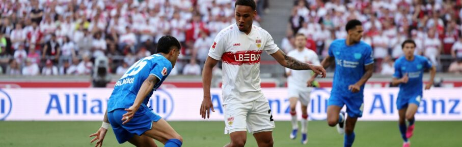 Nikolas Nartey vom VfB Stuttgart