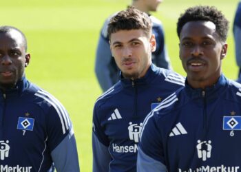 HSV: Jean-Luc Dompe, William Mikelbrencis, Albert Sambi Lokonga