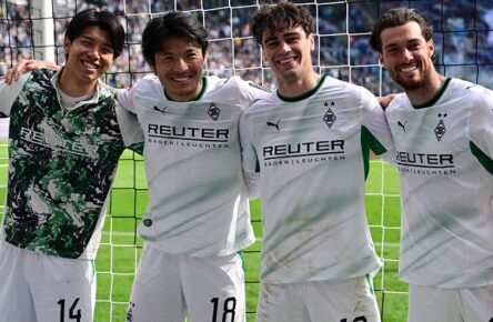 Transfergerücht: Giovanni Reyna (Zweiter von rechts), könnte Gladbach verlassen