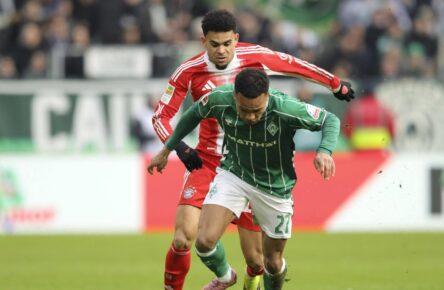 Felix Agu vom SV Werder Bremen