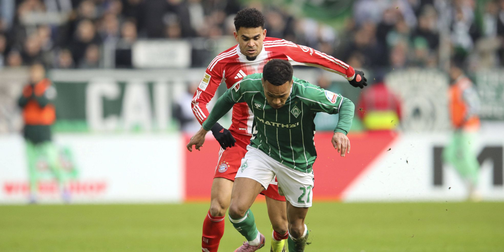 Felix Agu vom SV Werder Bremen