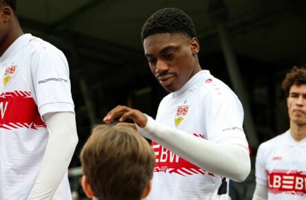 Justin Diehl vom VfB Stuttgart