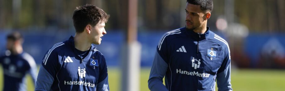 Noah Katterbach und Robert Glatzel könnten den HSV verlassen