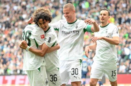 Gladbach: Wael Mohya trifft für Borussia Mönchengladbach
